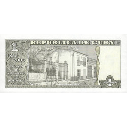 Cuba - Pick 125 - 1 peso - Série GC-11 - 2003 - Commémoratif - Etat : NEUF