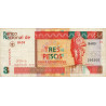 Cuba - Pick FX 38 - 3 pesos - Série BA 03 - 1994 - Etat : TB+