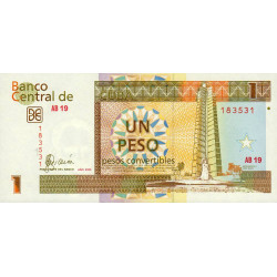 Cuba - Pick FX 46a - 1 peso - 2006 - Etat : NEUF