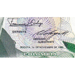 Colombie - Pick 429b2 - 200 pesos oro - 10/11/1985 - Etat : NEUF