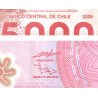 Chili - Pick 163a - 5'000 pesos - Série CE - 2009 - Polymère - Etat : TTB