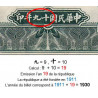 Chine - Central Bank of China - Pick 328 - 20 customs gold units - 1930 - Etat : TTB
