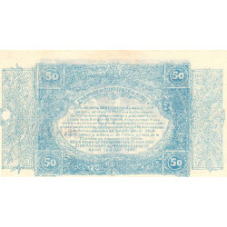 Nîmes - Pirot 92-1 variété - 50 centimes - Série 38 - 04/06/1915  - Emission 1915-1920 - Etat : SPL