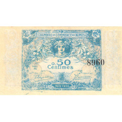 Nîmes - Pirot 92-5 - 50 centimes - Série 35 - 04/06/1915 - Emission 1915-1920 - Etat : NEUF