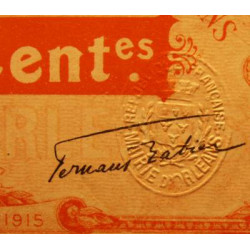 Orléans - Pirot 95-4 - 50 centimes - 1915 - Etat : SPL