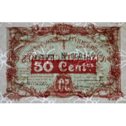 Orléans - Pirot 95-16 - 50 centimes - 1917 - Petit numéro - Etat : SUP+