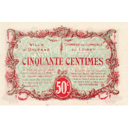 Orléans - Pirot 95-16 - 50 centimes - 1917 - Etat : NEUF