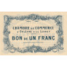 Orléans et Loiret - Pirot 95-2b - 1 franc - 1914 - Spécimen - Etat : pr.NEUF