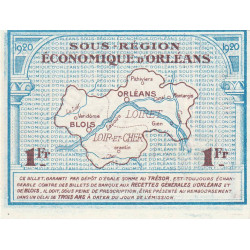 Orléans et Blois - Pirot 96-4c - 1 franc - Annulé - 01/06/1920 - Etat : SUP+