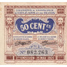 Orléans et Blois - Pirot 96-5 - 50 centimes - 15/05/1921 - 2me émission - Etat : SUP