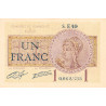 Paris - Pirot 97-23 - 1 franc - Série E49 - 10/03/1920 - Etat : SPL