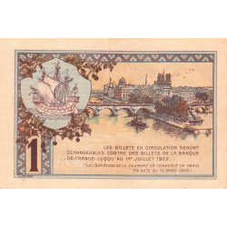 Paris - Pirot 97-36 - 1 franc - Série A.26 - 10/03/1920 - Etat : TTB+