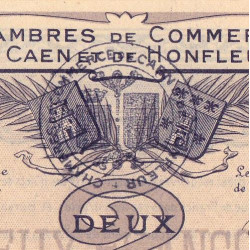 Caen & Honfleur - Pirot 34-10 - 2 francs - Série 001 - 1915 - Etat : SUP+