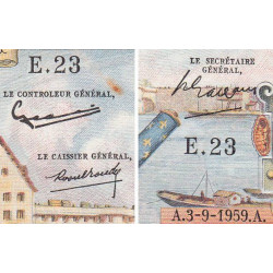 F 58-03 - 03/09/1959 - 50 nouv. francs - Henri IV - Série E.23 - Etat : SUP