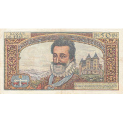 F 58-03 - 03/09/1959 - 50 nouv. francs - Henri IV - Série Z.28 - Etat : TTB