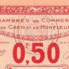 Caen & Honfleur - Pirot 34-16 - 50 centimes - Série B - 1920 - Etat : SPL