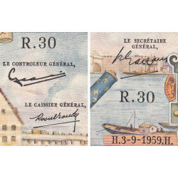 F 58-03 - 03/09/1959 - 50 nouv. francs - Henri IV - Série R.30 - Etat : TTB
