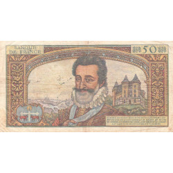 F 58-03 - 03/09/1959 - 50 nouv. francs - Henri IV - Série P.31 - Etat : TB