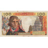 F 59-01 - 05/03/1959 - 100 nouv. francs - Bonaparte - Série B.9 - Etat : TB+