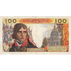 F 59-11 - 04/05/1961 - 100 nouv. francs - Bonaparte - Série S.124 - Etat : TB