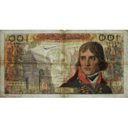 F 59-13 - 01/02/1962 - 100 nouv. francs - Bonaparte - Série S.145 - Etat : TB-