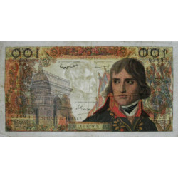 F 59-20 - 07/03/1963 - 100 nouv. francs - Bonaparte - Série D.233 - Etat : TB+