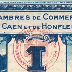 Caen & Honfleur - Pirot 34-18 - 1 franc - Série C - 1920 - Etat : SUP+
