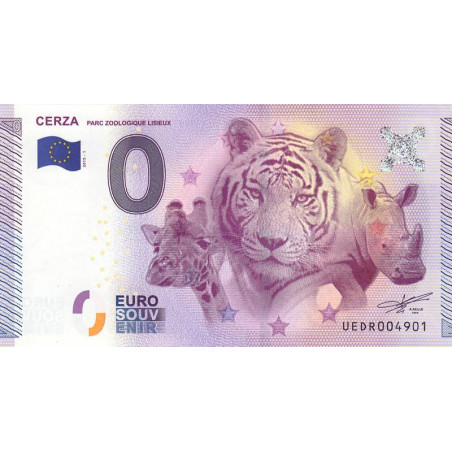 14 - Parc Zoologique de Cerza -UEDR- 2015-1 - Etat : NEUF
