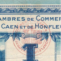 Caen & Honfleur - Pirot 34-18 - 1 franc - Série D - 1920 - Etat : TTB