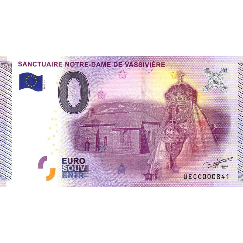 63 - Sanctuaire Notre-Dame de Vassivière - UECC-2015-1 - Etat : NEUF
