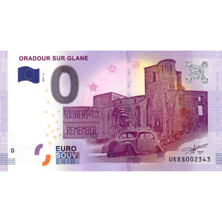 87 - Oradour-sur-Glane - 2017-2 - Etat : NEUF