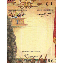 F 60-01 - 02/07/1959 - 500 nouv. francs - Molière - Série Q.1 - Etat : TB+