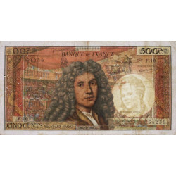 F 60-04 - 04/01/1963 - 500 nouv. francs - Molière - Série F.10 - Etat : TB+