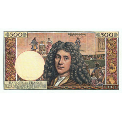 F 60-05 - 05/09/1963 - 500 nouv. francs - Molière - Série J.11 - Etat : SUP+