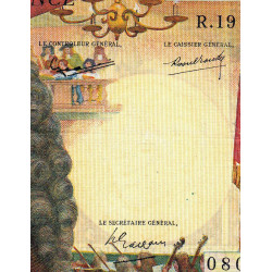 F 60-08 - 08/01/1965 - 500 nouv. francs - Molière - Série R.19 - Etat : TTB