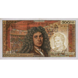 F 60-08 - 08/01/1965 - 500 nouv. francs - Molière - Série R.19 - Etat : TTB