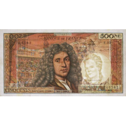 F 60-09 - 06/01/1966 - 500 nouv. francs - Molière - Série E.23 - Etat : TB