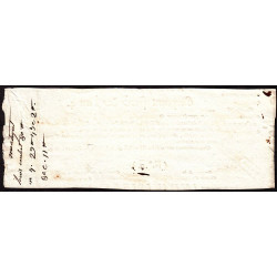 Gers - Montegut - Révolution - 1795 - Emprunt forcé de l'an IV - 80 francs - Etat : SUP