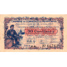 Perpignan - Pirot 100-14 - 50 centimes - Série E.S. - 28/04/1916 - Etat : SUP