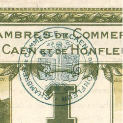 Caen & Honfleur - Pirot 34-14 - 1 franc - Série A - 1915 - Etat : SUP