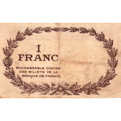 Perpignan - Pirot 100-29 - 1 franc - Série H.1 - 22/10/1919 - Etat : TB