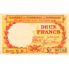 Perpignan - Pirot 100-30 - 2 francs - Série H.B - 22/10/1919 - Etat : SUP+