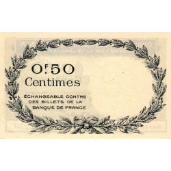 Perpignan - Pirot 100-31 - 50 centimes - Série J.S.15 - 15/01/1921 - Etat : SPL