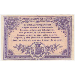 Cahors (Lot) - Pirot 35-9 - 50 centimes - Série C - 01/01/1915 - Etat : TB