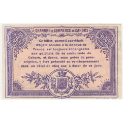 Cahors (Lot) - Pirot 35-9 - 50 centimes - Série C - 01/01/1915 - Etat : TB