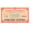 Puy-de-Dôme - Pirot 103-1 - 50 centimes - Série I 109 - Sans date - Etat : NEUF