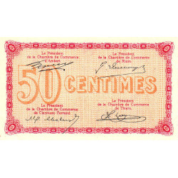 Puy-de-Dôme - Pirot 103-1 - 50 centimes - Série Z 125 - Sans date - Etat : SUP+