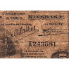 Congo Belge - Pick 4A_2 - 5 francs - Kinshasa - Série K - 19/03/1919 - Etat : B