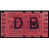 41 - Blois - Docks de Blois - 50 tickets - Etat : SPL