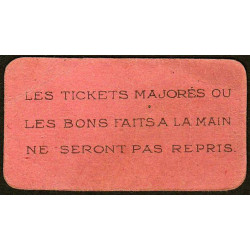 75 - Paris - Les Docks Parisiens - Ticket 2 primes - 2e type - Etat : SUP